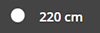 220 cm