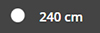 240 cm