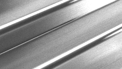 Brushed stainless steel